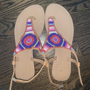 Francescas Beaded Sandals